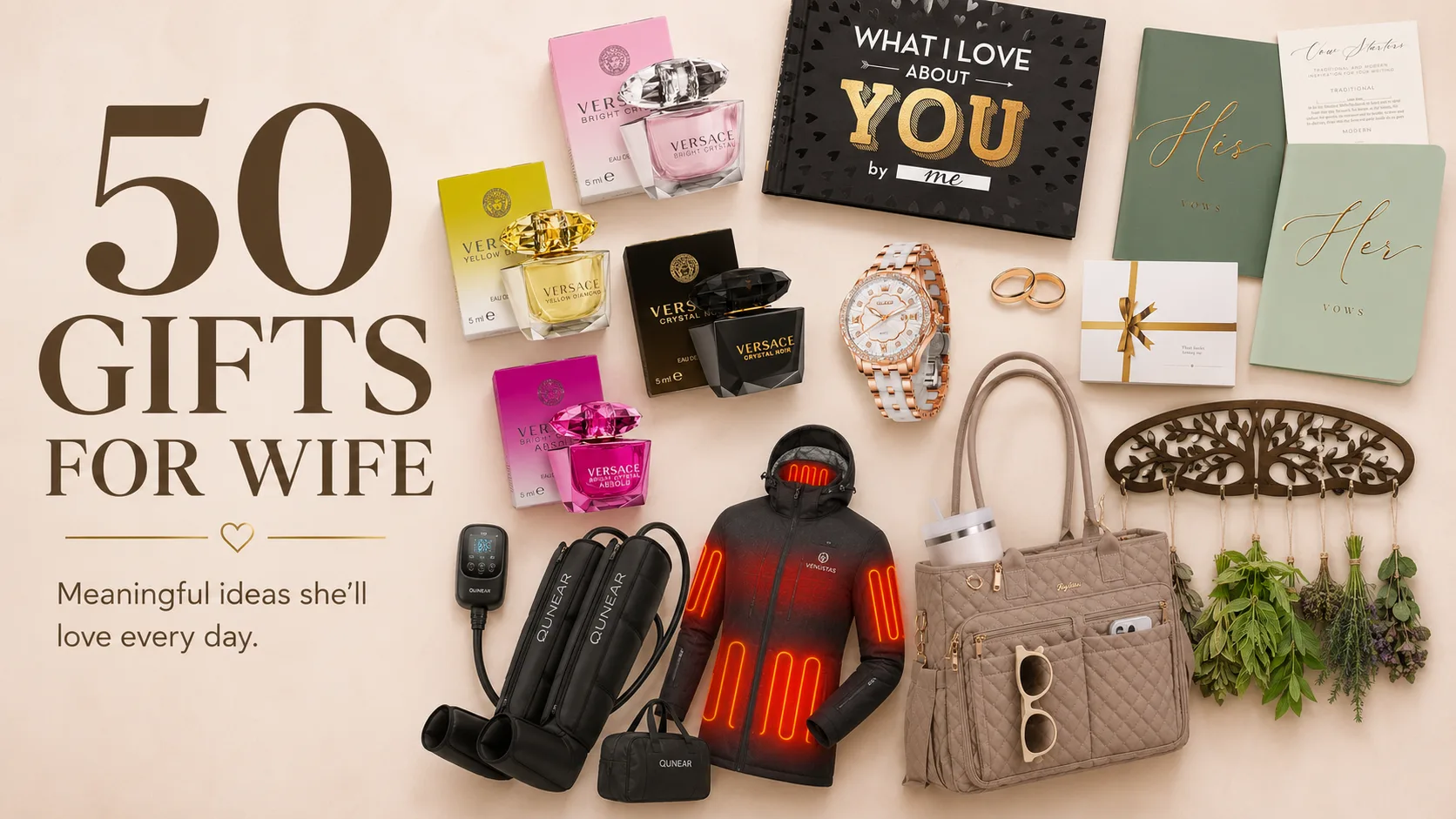 50 Gifts for Wife, Sorted by What Her Life Needs More Of