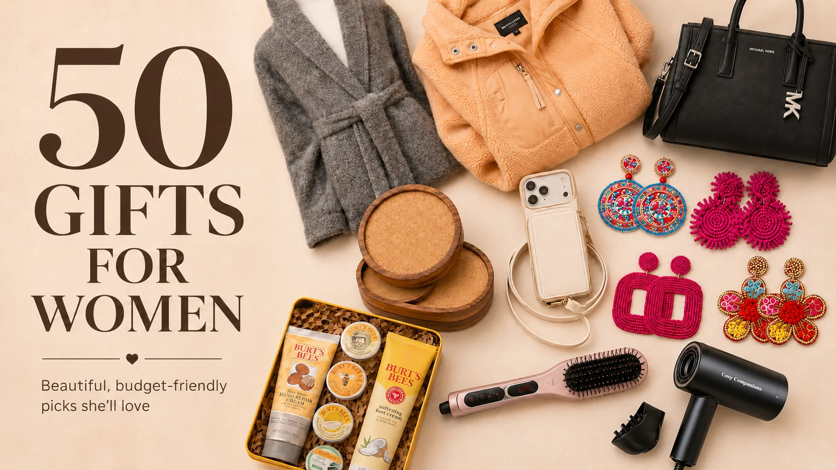50 Best Gifts for Women, Sorted by Budget