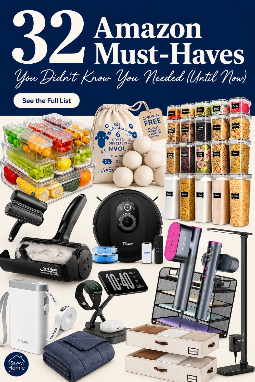 32 Amazon Must Haves for Home That Solve Something, pin this list