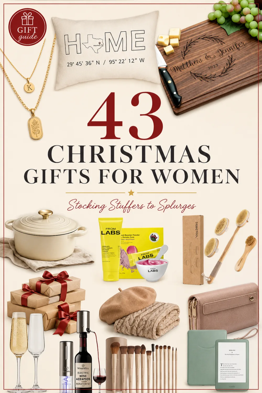 43 Christmas Gifts for Women, From Stocking Stuffers to Splurges, pin this list