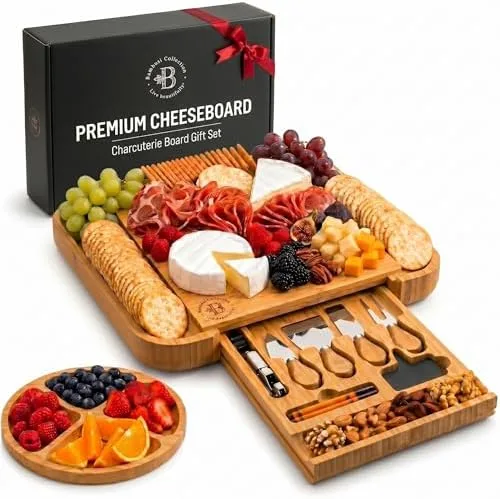 Bamboo Charcuterie Serving Board