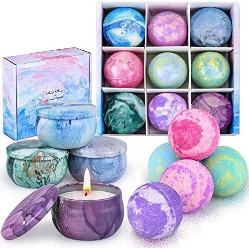 Bubble Bath Candle Soak Set