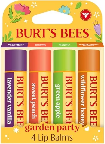 Burt's Bees Lip Balm Set, 4-Pack