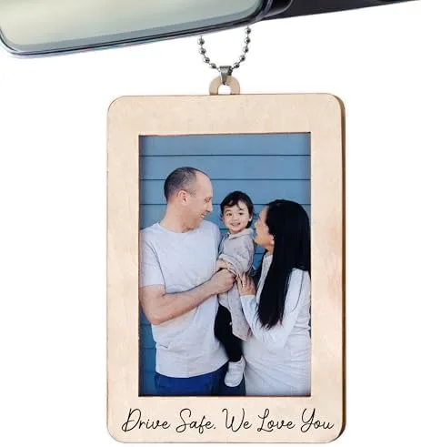 Car Mirror Photo Charm