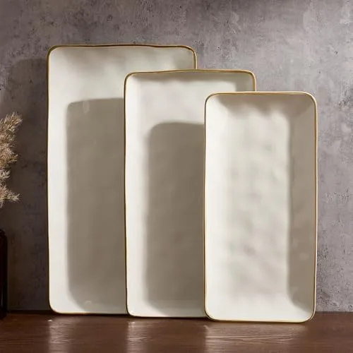 Ceramic Serving Platter Set