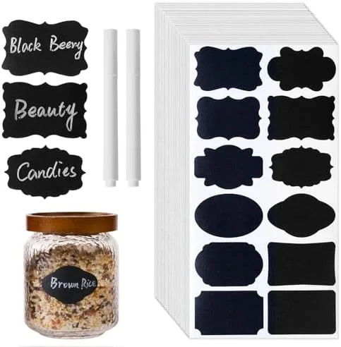 Write a Shelf's Category in Chalk Instead of a Sticker That Peels