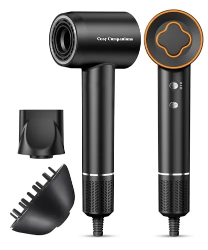 Cordless Hair Dryer with Attachments