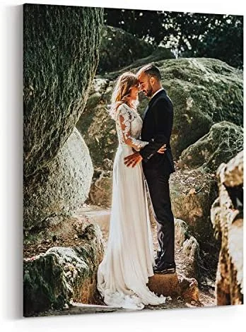 Custom Couple Photo Canvas Print