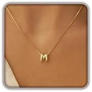 Dainty Initial Pendant Necklace