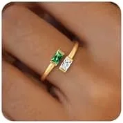 Emerald Birthstone Ring