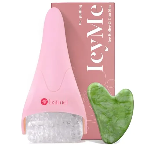 Facial Ice Roller with Gua Sha