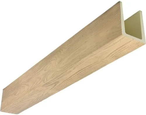 Cross a Faux Beam Overhead Where the Ceiling's Been Bare