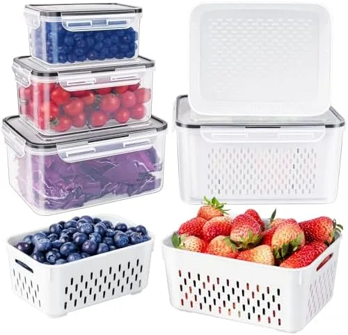 Keep Produce Fresh in Its Own Container Instead of a Bare Shelf