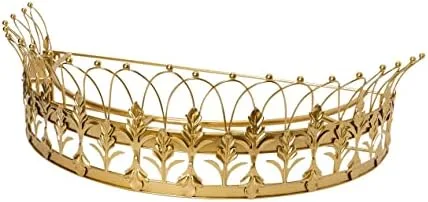 Mount a Crown Above the Bed Instead of a Full Frame