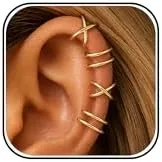 Gold Ear Cuffs Set