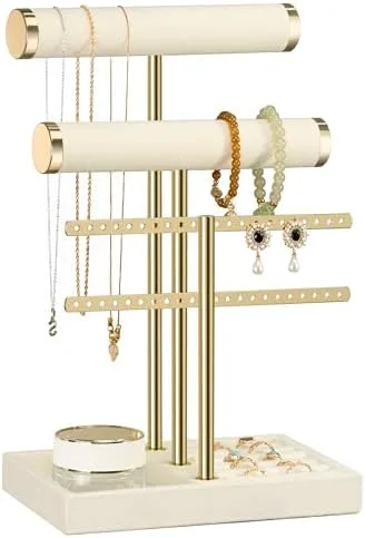 Set Jewelry Down on Its Own Stand Instead of a Bare Shelf
