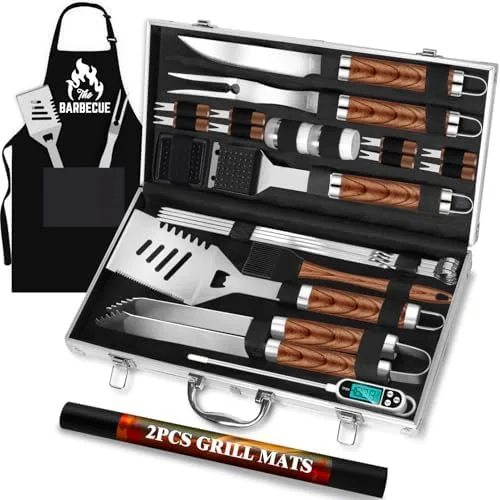 20-Piece BBQ Grill Tool Set