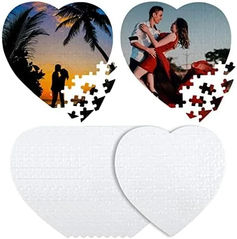 Heart Shaped Photo Puzzle