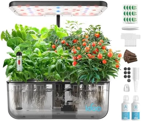 Indoor Hydroponic Herb Garden Kit