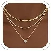 Layered Necklace Set, 3-Piece