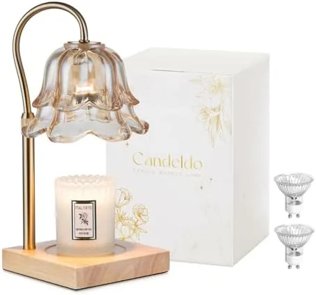 Brass Candle Warmer Lamp
