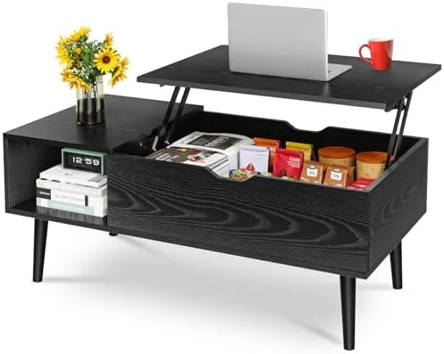 Skip the Bulky Coffee Table for One That Opens Up for Storage