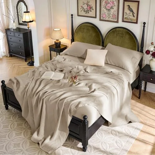 Linen Bedsheet Set