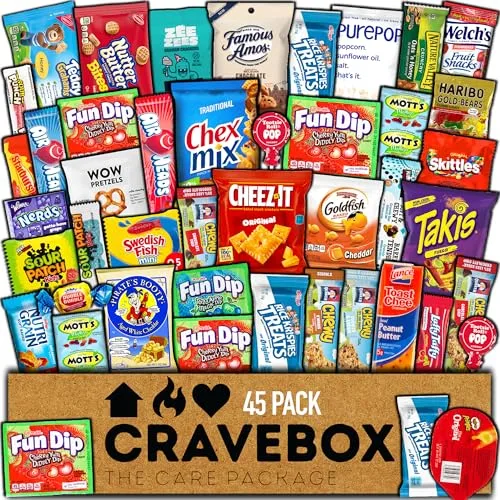 Long Distance Care Package Box, 45-Count