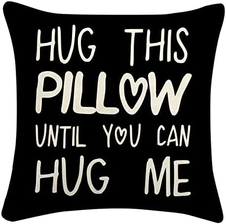 Long Distance Relationship Hug Pillow