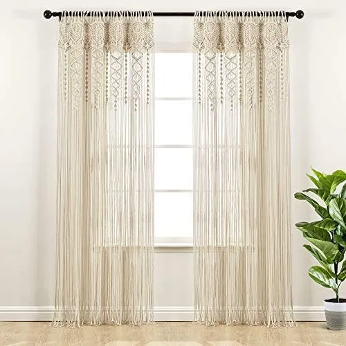 Layer a Macrame Panel as a Softer Kind of Divider
