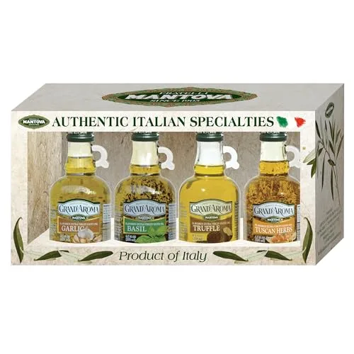 Mantova Italian Flavored Olive Oil Gift Set