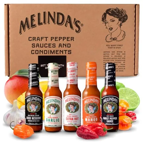 Melinda's Craft Hot Sauce Gift Set (5-Pack)