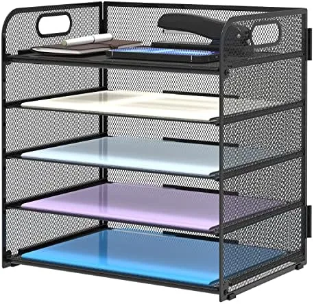 5-Tier Mesh Desk Organizer