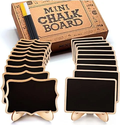 Stand a Mini Chalkboard in Front of a Bin Instead of Sticking a Label to It