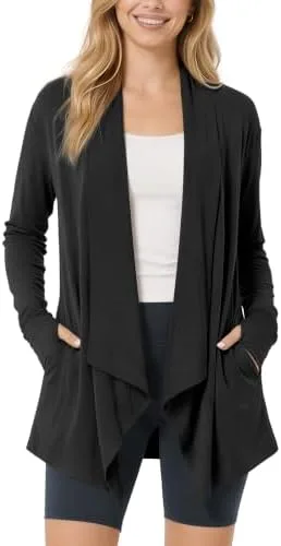 Open Cardigan Wrap Sweater