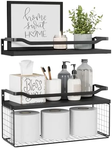 Pick a Shelf With a Small Lip So Bottles Don't Slide Off the Edge