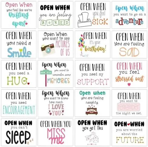 Open When Letters Box Set