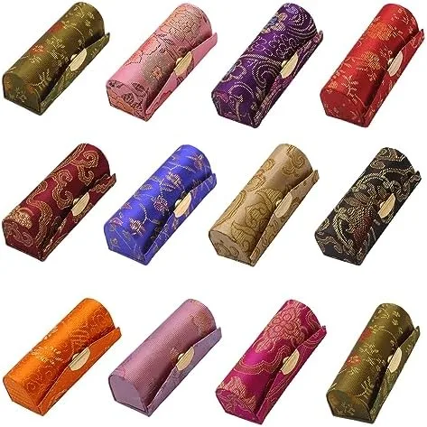 Patterned Lipstick Case Set