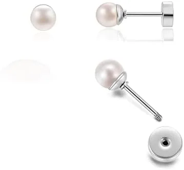Pearl Stud Earrings
