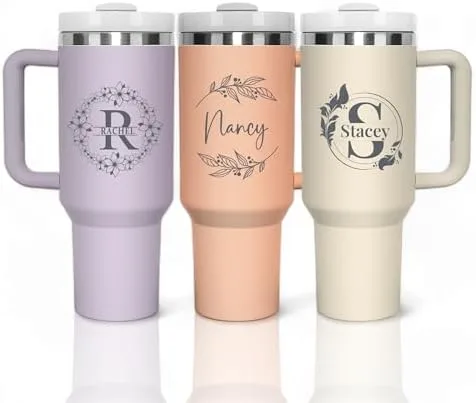 Personalized Name Tumbler, 3-Pack