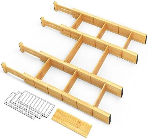 Adjust the Dividers as What's Inside the Drawer Changes