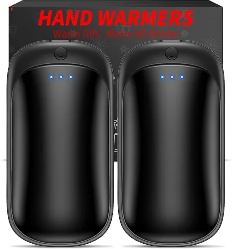 Rechargeable Heated Hand Warmers, 2-Pack