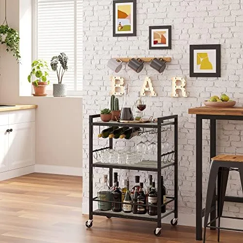 Rolling Bar Cart