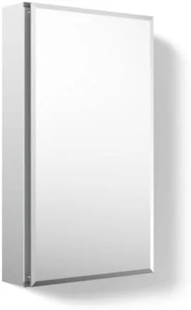 Choose a Shallow Mirrored Cabinet So It Doesn't Jut Into the Room