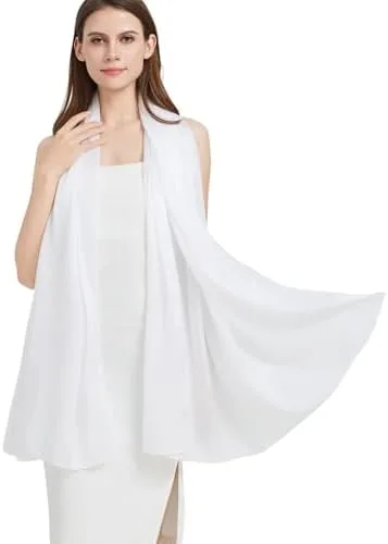 Lightweight Silk Scarf Wrap