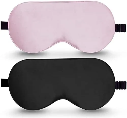 Silk Sleep Eye Mask, 2-Pack