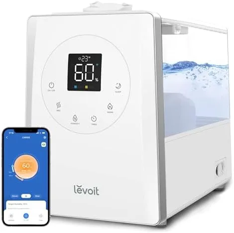 Smart Humidifier Diffuser Combo