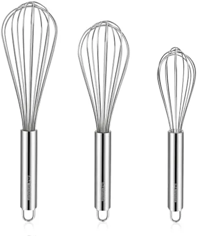 Stainless Steel Whisk Set