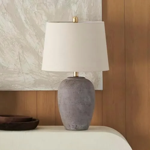 Stone Base Table Lamp