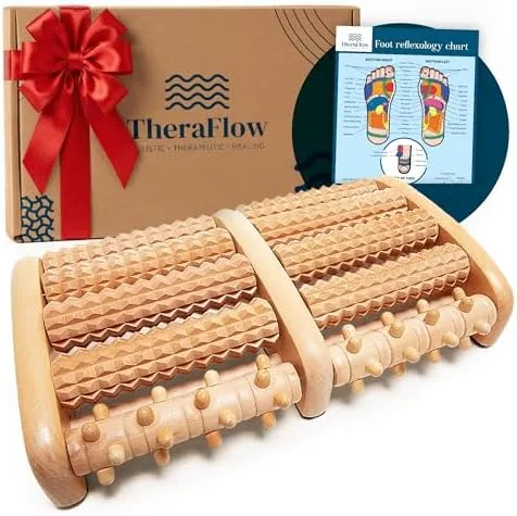 TheraFlow Wooden Foot Massager